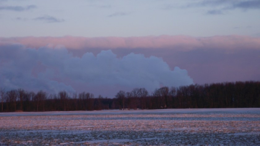 The romance of the winter sun